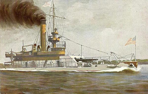 19世紀美國的淺水重炮艦-莫尼特鐵甲艦