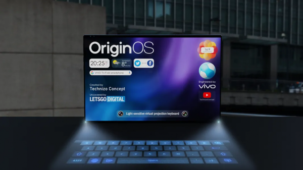 vivo雙摺式手機專利獲批:展開8吋螢幕 還帶光敏投影虛擬鍵盤 vivo雙摺式手機專利獲批:展開8吋螢幕 還帶光敏投影虛擬鍵盤