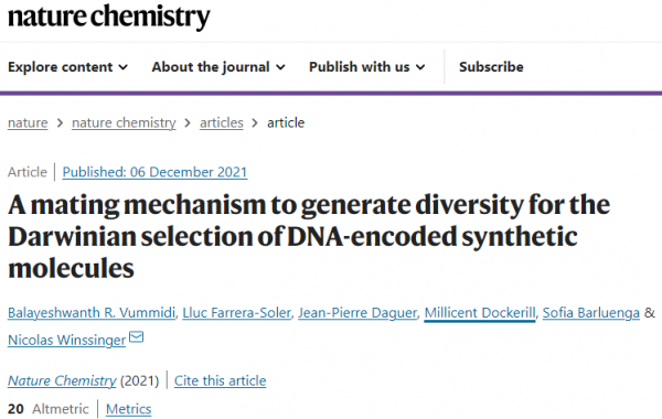 「Nature子刊」受達爾文進化論啟發，創造藥物開發新技術