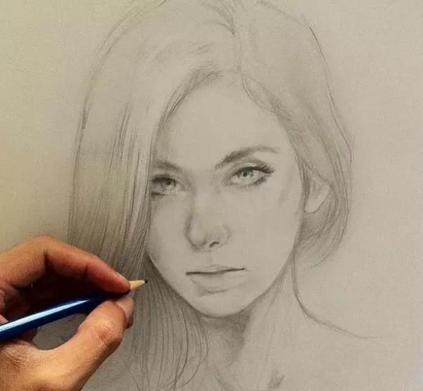 大師的瘋狂繪畫線條、美麗的線條