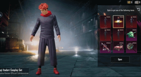 PUBGx咒術回戰！超強聯動今日上線