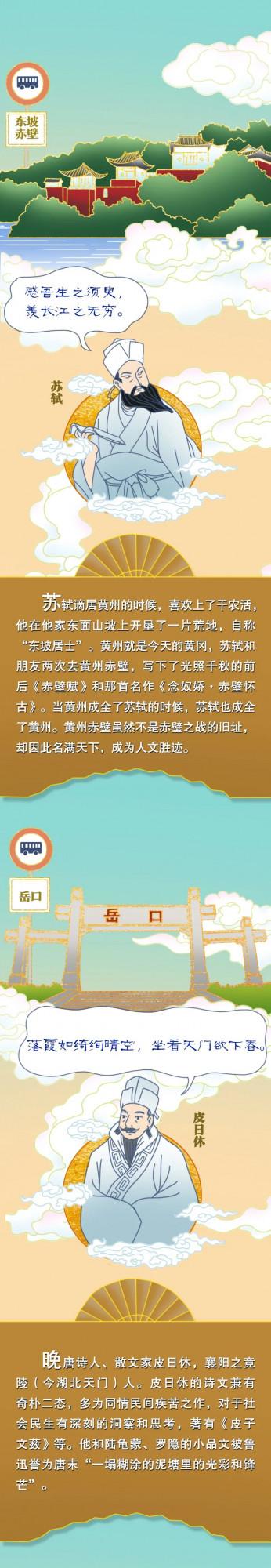 跟著李白蘇東坡，打卡武漢城市圈