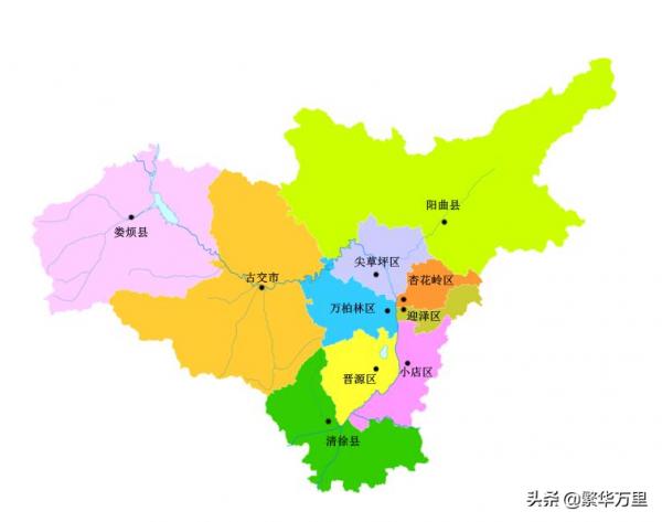 山西省的區劃調整,11個地級市之一,太原市為何有10個區縣? 山西省的區劃調整,11個地級市之一,太原市為何有10個區縣?