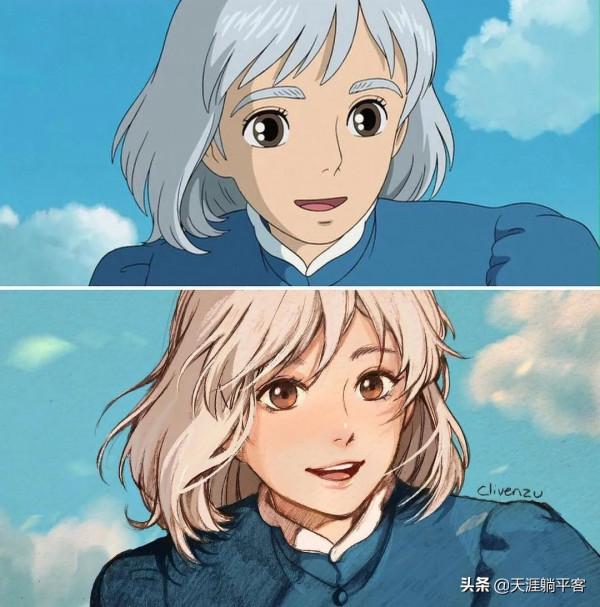 假如宮崎駿的動畫開了美顏!相比原畫,你更喜歡哪種風格? 假如宮崎駿的動畫開了美顏!相比原畫,你更喜歡哪種風格?