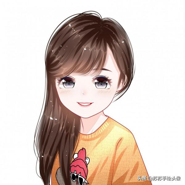 換個頭像吧，甜美可愛的女生動漫頭像，網友紛紛點贊