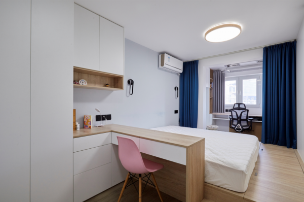 改小臥室做衣帽間和淋浴房？這個68㎡老房子咋想的