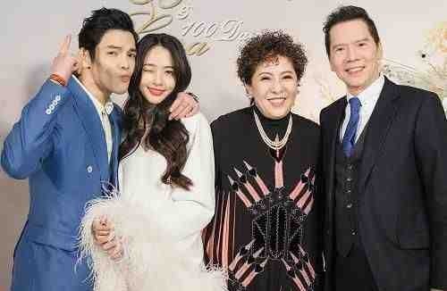 郭碧婷低調慶生美回顏值巔峰！穿黑色和家人拍全家福，沒有豪門範