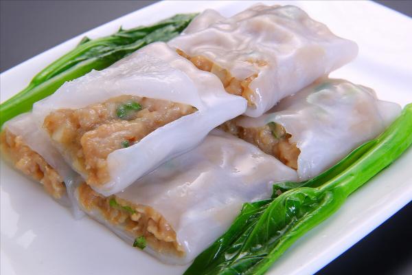 廣東人愛吃的腸粉，在家也能做，教你配方和比例，爽滑細膩真解饞
