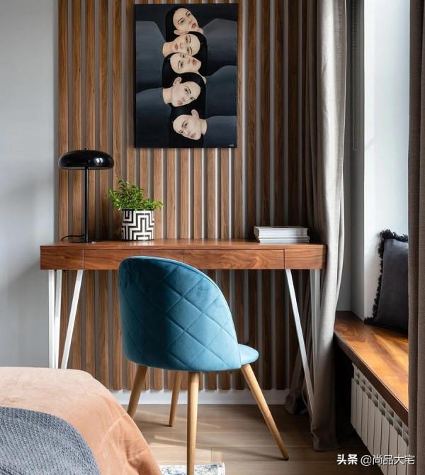 發現一位52歲阿姨的家，48㎡的家裝修得時尚大氣，一個人住剛剛好