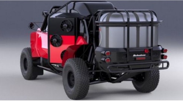 美國“小作坊”打造氫能源皮卡，燃料罐設計成外掛式，你敢開？