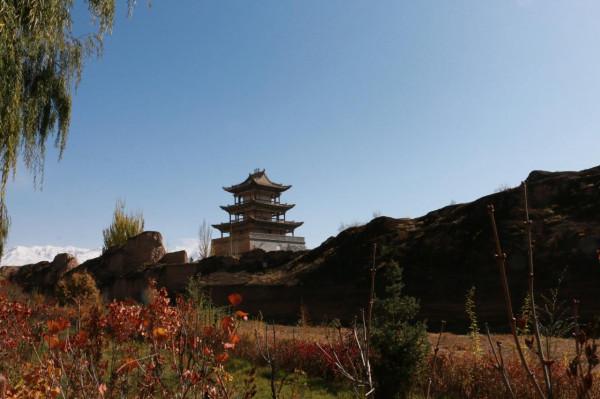 明代建築的貴德古城牆，至今已經有六百多年的歷史