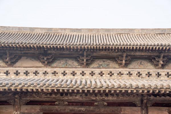 鎮國寺，山西古建築的代表，還可以看雕塑