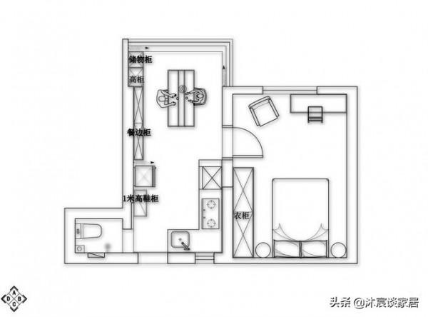 乖乖女獨居25平方居室，進門就被驚豔，有高顏值有小資範，曬一曬