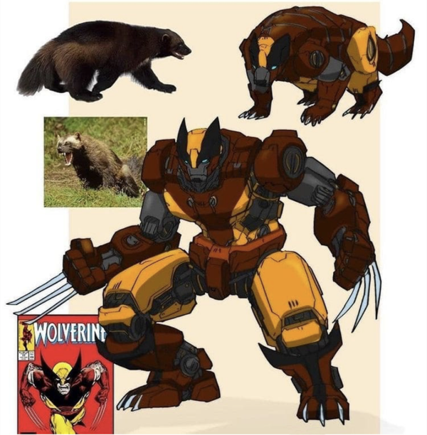 蜘蛛俠變成蜘蛛，綠巨人變成戰車，超級英雄透過變身來增強實力