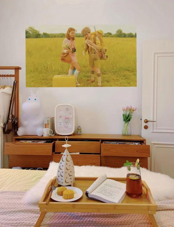 女主的89㎡新居，裝成了“童話小屋”的樣子，太治癒了