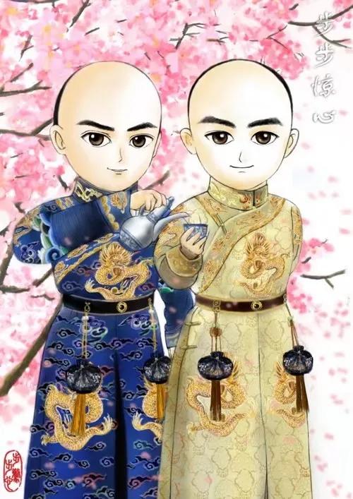 步步驚心Q版漫畫