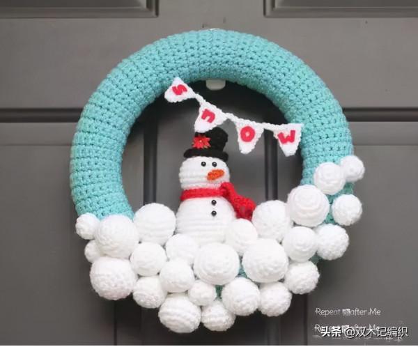 別再買聖誕樹和裝飾品了，這樣鉤一鉤，除了美還能用好幾年呢