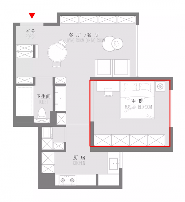 平平無奇56㎡,精摳每1mm,這才是最適合小戶型的絕美法式風 平平無奇56㎡,精摳每1mm,這才是最適合小戶型的絕美法式風