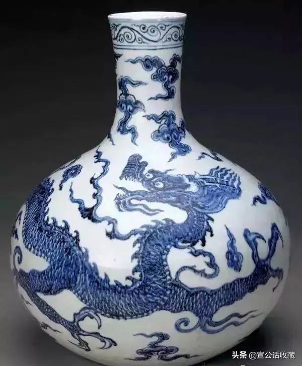 【 明代官窯瓷器的龍紋 】