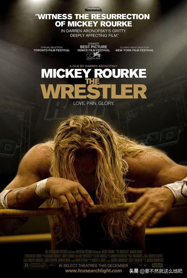 《摔角王》:將雄性的力量美和英雄遲暮的悲涼,演繹得淋漓盡致 《摔角王》:將雄性的力量美和英雄遲暮的悲涼,演繹得淋漓盡致