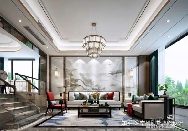 別墅裝修｜347㎡新中式風格案例賞析