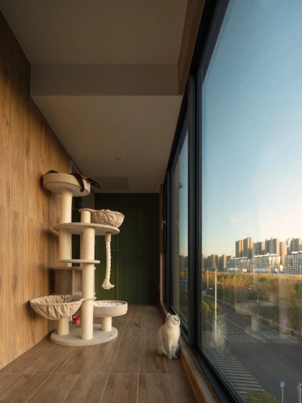 100㎡簡約北歐風格新房裝修，入戶+餐邊櫃絕了