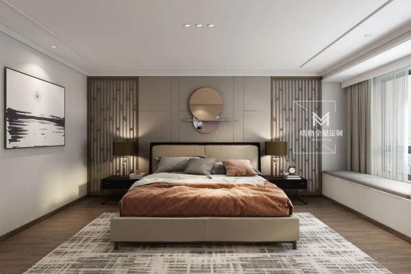 羨慕！鄰居家的262㎡新中式雅居，光玄關就甩我家的幾條街