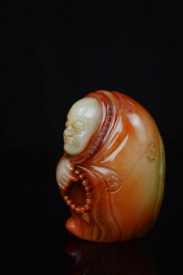 壽山石 芙蓉石 羅漢