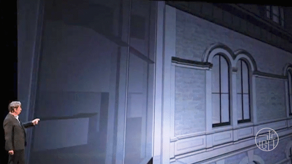 把百年建築「拆」得只剩一面牆