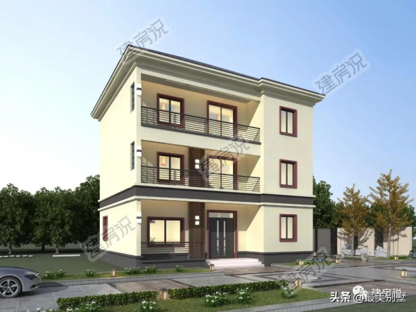 簡約現代風別墅，美麗清新，都市人歸隱田園的優選戶型