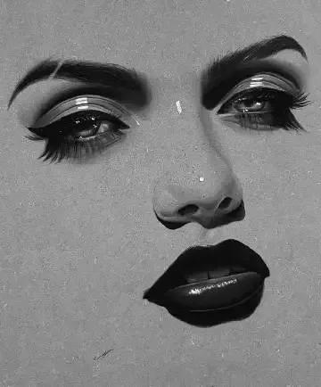 素描功底+高光的運用