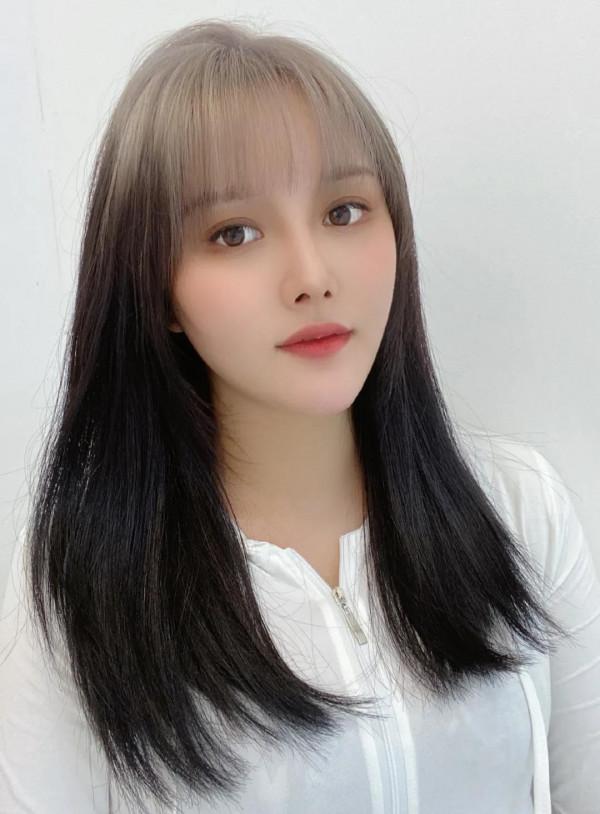 2021年第一個爆款髮型「爆頂染」