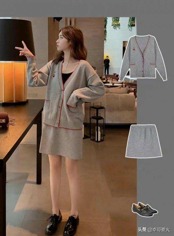 溫差太大不會穿？20歲後的女生進來看看，教你“韓式”淑女搭配