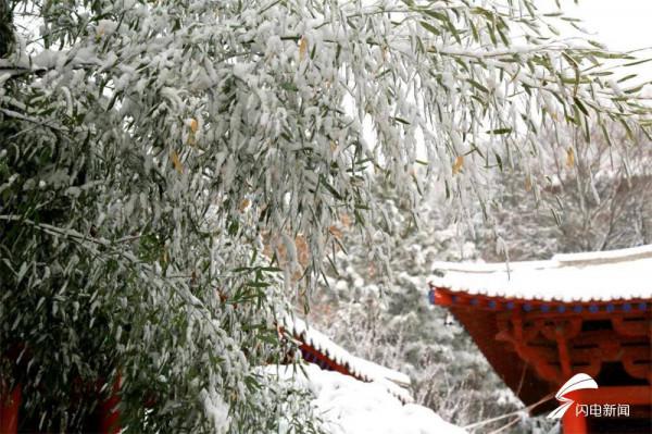 雪花一落，威海赤山就美成了故宮