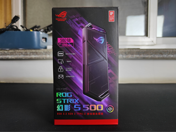 不止神光RGB燈效！效能也是怪獸級別！ROG S500行動硬碟拆解評測