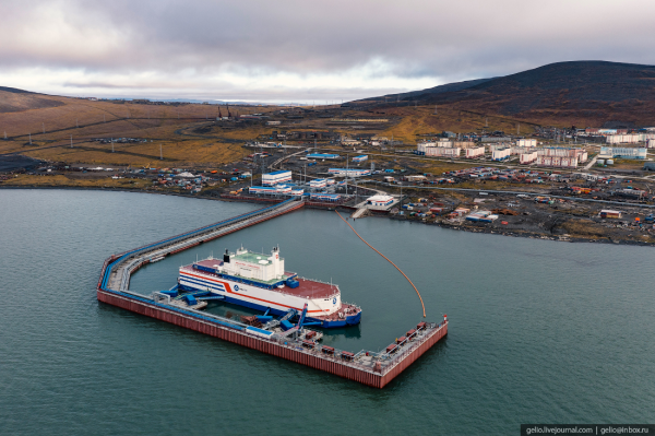 俄羅斯最北端的城市有世界上唯一的浮動核電站
