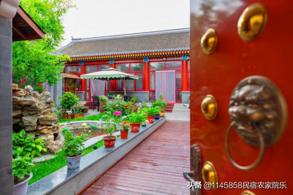 北京懷柔九渡河家夢緣四合院民宿，中式三合院，理想中的生活