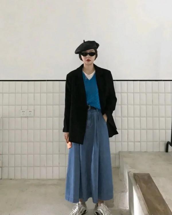 4條好看不凍人的厚半裙，搭什麼都顯瘦