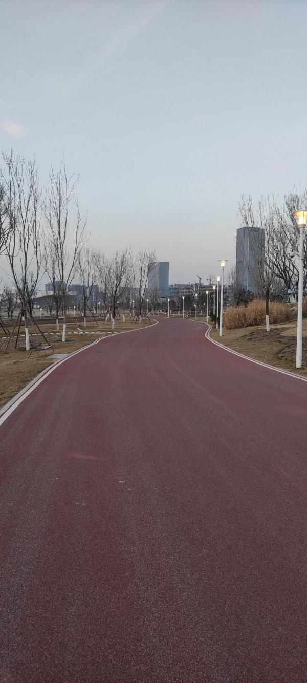 灞河幸福岸線，奧體中心段