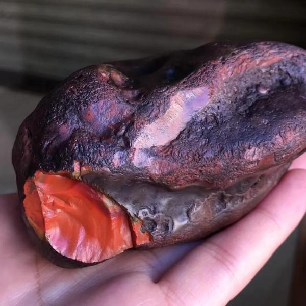 看黃皮包漿南紅 看黃皮包漿南紅