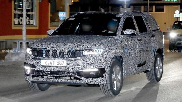 全新Jeep指南者路試諜照曝光 7座車型或搭9AT
