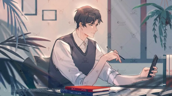 古風動漫頭像，把思念揉碎灑向夜空，便有了滿天繁星