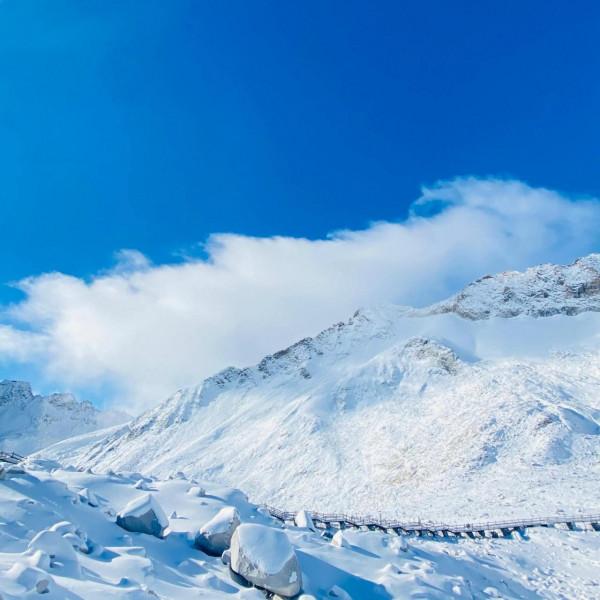 最年輕的雪山-達古冰川