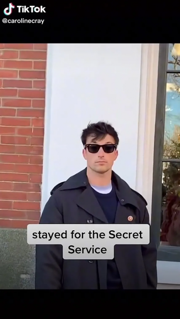 拜登保鏢火了！長相酷似湯姆.克魯斯！網友直呼“想被他逮捕”