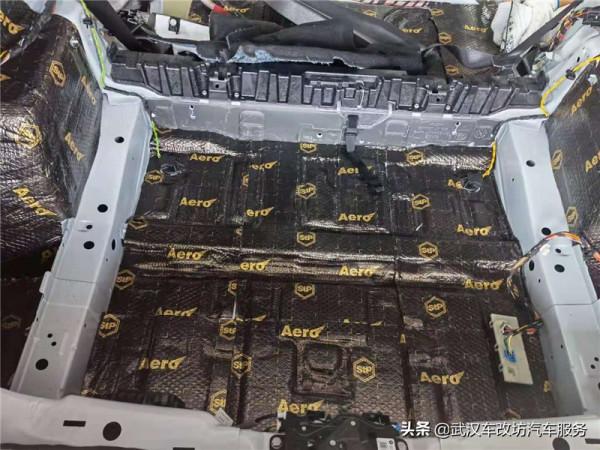 針對處理隔音全面提升 武漢歌德寶馬X1汽車隔音改裝