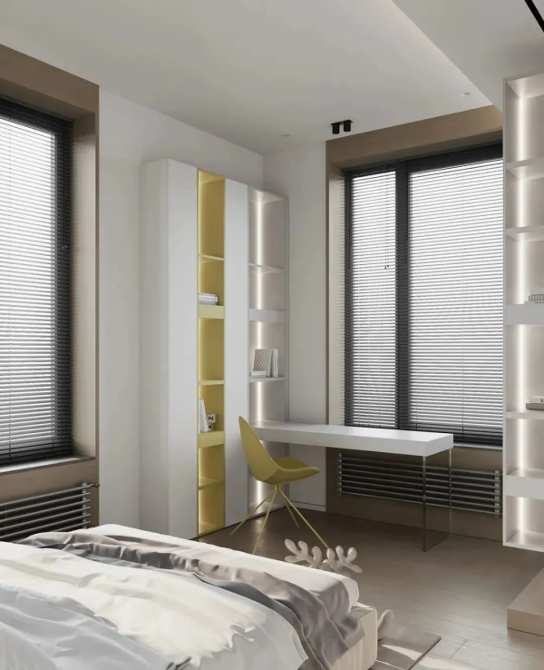 二胎媽媽的118㎡好牛：臥室佔一半面積，還能隔出家政房和衣帽間