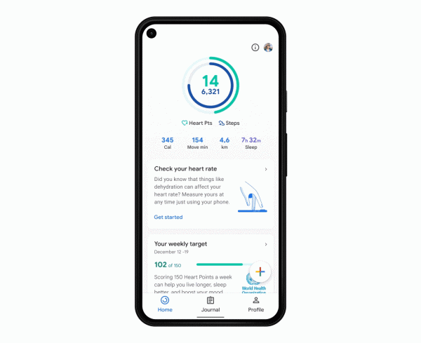 iOS版Google Fit現也可以只用手機攝像頭來測量心率和呼吸頻率