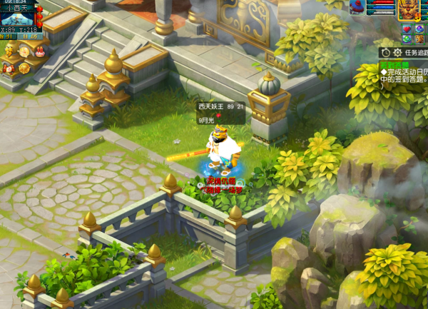 夢幻西遊五開月光定位分享