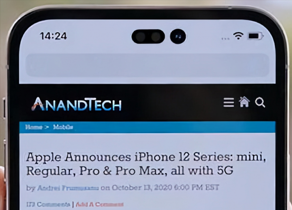 供應鏈:去掉劉海設計方案交付蘋果,iPhone 14有望採用挖孔屏 供應鏈:去掉劉海設計方案交付蘋果,iPhone 14有望採用挖孔屏