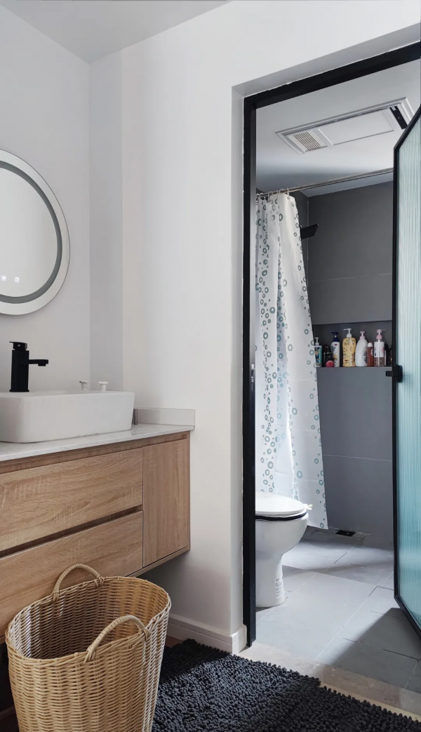 110㎡溫馨原木風格新房裝修，柔和細膩的家居體驗